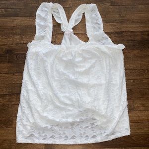 NWT LC Lauren Conrad White tank top